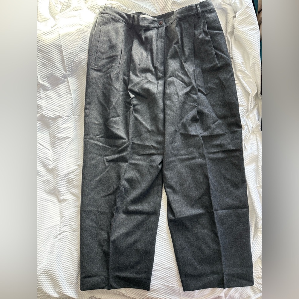 Valerie Stevens Dark Gray Dress Pants